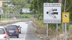 Sealizacin advirtiendo de la presencia del radar en A Malata, que comenz hace ao y medio