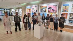 EXPOSICI�N ALMAGAMA, EN LA SALA NAUTA DE SANXENXO