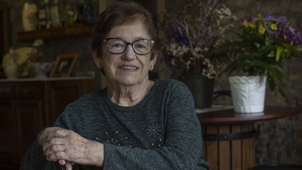 Pilucha do Piolo y su espíritu «taberneiro» por el que recibió un homenaje en Negreira