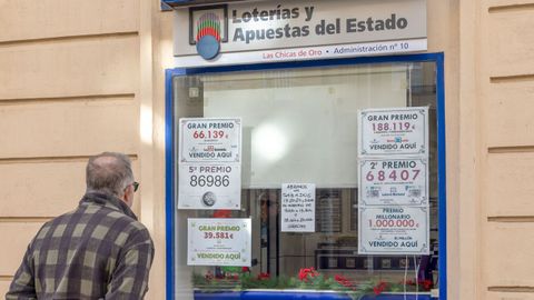 Administraci�n de loter�as en Melilla.