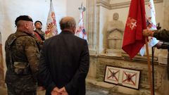 Homenaje en Pantón a un militar del siglo XVII