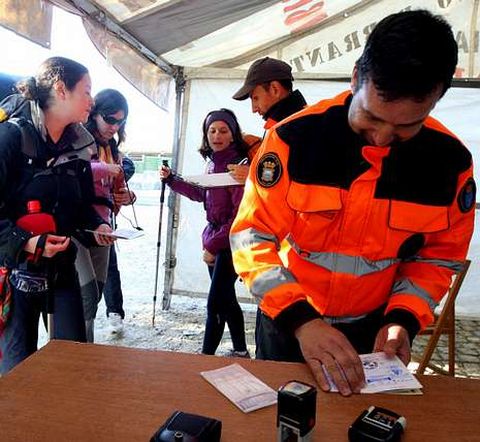 Protecci�n Civil de Valga lleva trabajando casi veinte a�os.