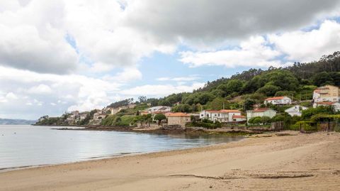 Playa de La�o, Poio