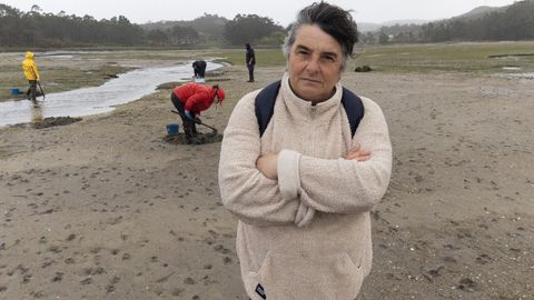 Yaqui Lista preside la agrupaci�n de mariscadoras de Camari�as.