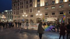 Concentracin en Oviedo contra las agresiones homfobas