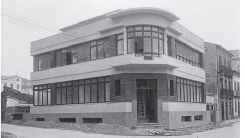 El Sanatorio Pimentel, derribado en 1985, una obra de Maquieira de 1930 avanzada para su tiempo en Lugo (luego fue ampliado)