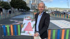 El concejal de Servizos Sociais, Vicente Mario, present el programa Ribeira Concilia

