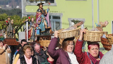 Procesin dos Lacns en Valga, el ao pasado