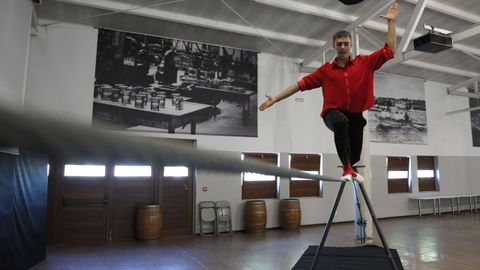 Circus Nova presenta a s&uacute;a escola de circo para nenos en Cambados