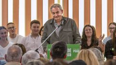Jos� Luis Rodr�guez Zapatero, durante la campa�a de las elecciones andaluzas.