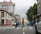 Parte del tramo de v�a que ahora pasar� a manos del Concello. 