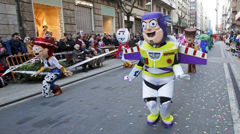 Desfile de Carnaval en Pontevedra