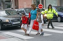 En Pontevedra, los caminos escolares llevan funcionando con �xito desde hace a�os. 