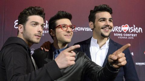 Los miembros de Il Volo, representantes de Il Volo. 