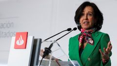 Imagen de archivo de la presidenta del Banco Santander, Ana Botn