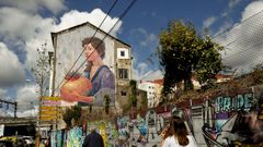 Arte mural en Santiago