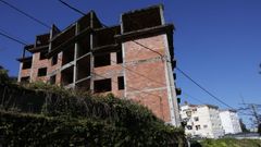 El edificio, emblema de fe�smo en la localidad de Pontedeume