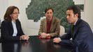 Reuni�n entre el Ayuntamiento de Oviedo y Gobierno de Asturias