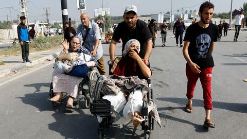El principal hospital de Gaza se queda sin electricidad