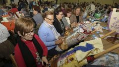 M�s de medio millar de palilleiras se juntaron en Vimianzo citadas por As Nemanqui�as