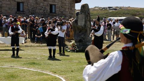 Celebracin en Manzaneda de la final del certamen celtibrico de bandas de gaitas.