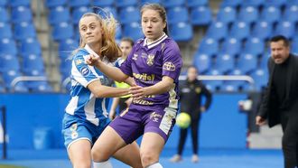 Vera Mart�nez, durante un lance del juego en el D�por Abanca-Tenerife.