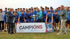 Las imgenes de la final de la Copa Federacin de ftbol en Vilagarca