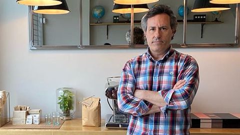 Gustavo Cascn, uno de los socios de Verdadero Caf