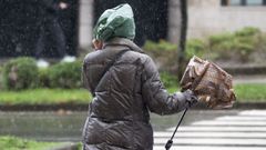 Lluvia en Galicia