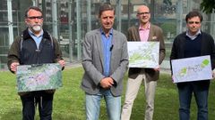 La propuesta del PSOE de un corredor verde en Oviedo