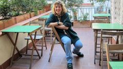 La escritora Laura Fern�ndez.