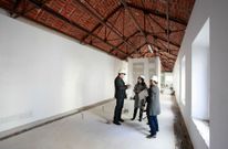 La estructura de hierro del tejado quedar� al descubierto en la planta que albergar� la biblioteca. 