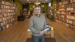 �scar Porral es el�titular de Bandini Libros, en Bertamir�ns