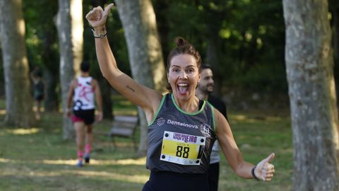 Leiro celebra 41 historias de su carrera popular.La zona de O Salgueiral fue el eje de la clsica de O Ribeiro