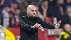 Claudio Gir�ldez, durante el Celta-Sevilla.