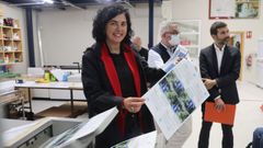 Candia visit� la imprenta de Cogami