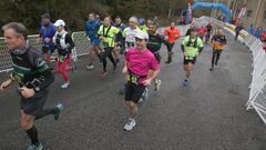 Una nueva prueba del Trail de Lousame se celebra en el municipio barbanzano