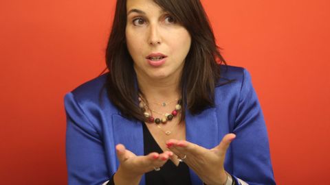 La conselleira de Econom�a e Industria, Mar�a Jes�s Lorenzana