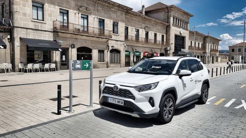 La marquesina se situar� en la zona de la parada de taxis