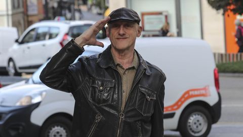 El lder del grupo de rock Ilegales, Jorge Martnez