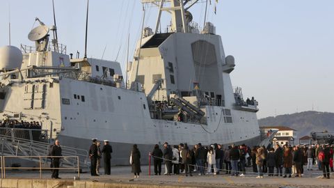 La F-101 parti este mircoles de Ferrol para integrarse en una misin de la OTAN en el mar del Norte.