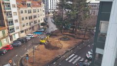 As obras do Campo da Torre, no barrio de San Roque, xa se est�n a levar a cabo e evolucionan a bo ritmo