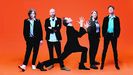 La banda británica Franz Ferdinand, en una imagen promocional. Bob Hardy, el segundo por la izquierda.