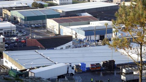 Polígono industrial de Ribeira