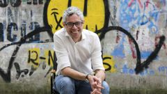 Iv�n Rivas, candidato a la alcald�a por el BNG.