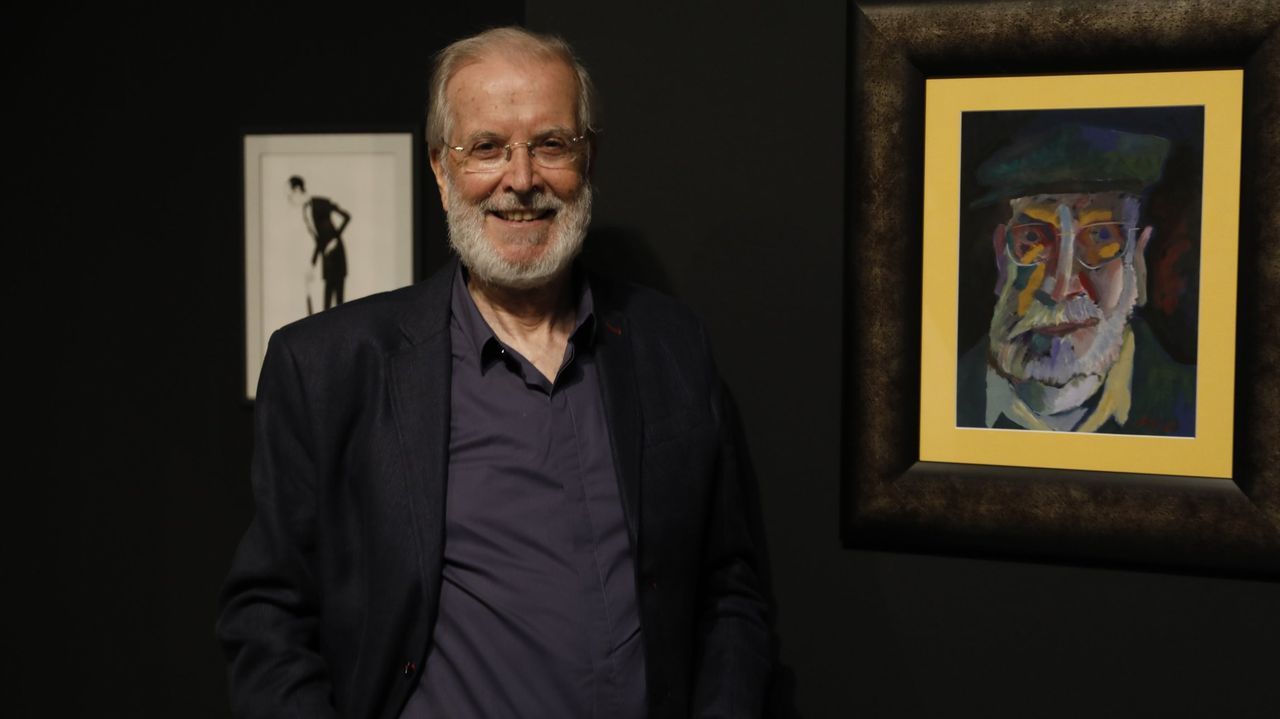 Inauguran una muestra con las caricaturas de Siro López en Lugo
