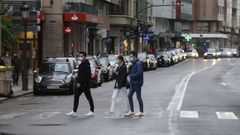Calle San Andr�s, en A Coru�a