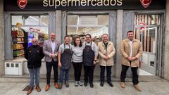 Apertura del supermercado Claudio en Cea.