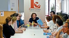 Unha imaxe de arquivo do Equipo Lectura na biblioteca de Gondomar