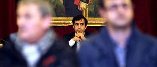 El alcalde, Jos� Manuel Rey Varela -en la foto, durante un pleno- pasar� el pr�ximo a�o el examen del ecuador de �Ferrol 2020�. 